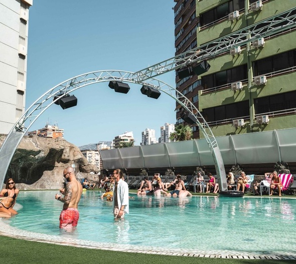 Outdoor swimming pool Benidorm Celebrations ™ Music Resort (Recommended for Adults) Apartments