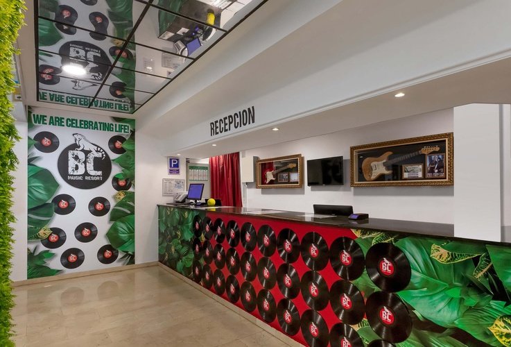 Reception Benidorm Celebrations ™ Music Resort (Recommended for Adults) Apartments